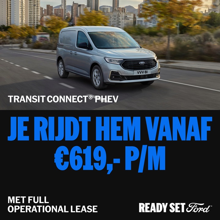 STATIC 24235 WPP FORD Transit Connect PHEV V761 RSF T2 FRONT NL SINGLE 1x1 1440x1440